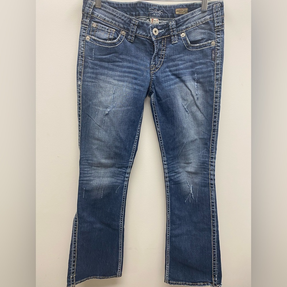 Silver Jeans Frances 18" Size 29 L 33